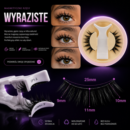 Lashive - Magnetyczne rzęsy z aplikatorem